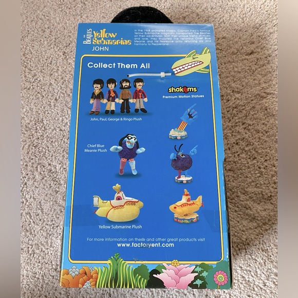 NEW John Lennon Yellow Submarine Doll - Picture 4 of 7